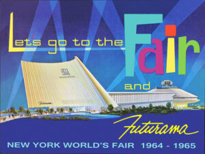 GM Futurama exhibit catalog from the 1964-65 New York World's Fair.