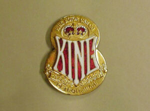 King Motor Car Company radiator emblem.