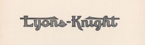 Lyons-Knight logo.